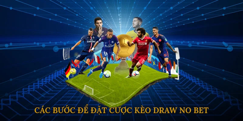 Các bước để đặt cược kèo Draw No Bet